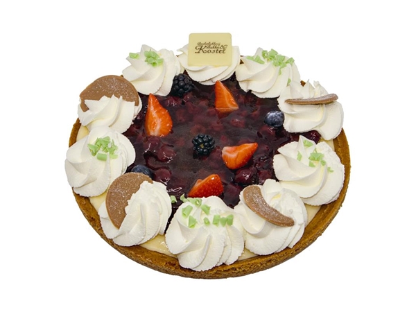 Kersen krokantvlaai