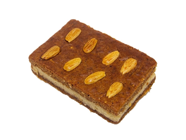 Gevuld speculaasbrok